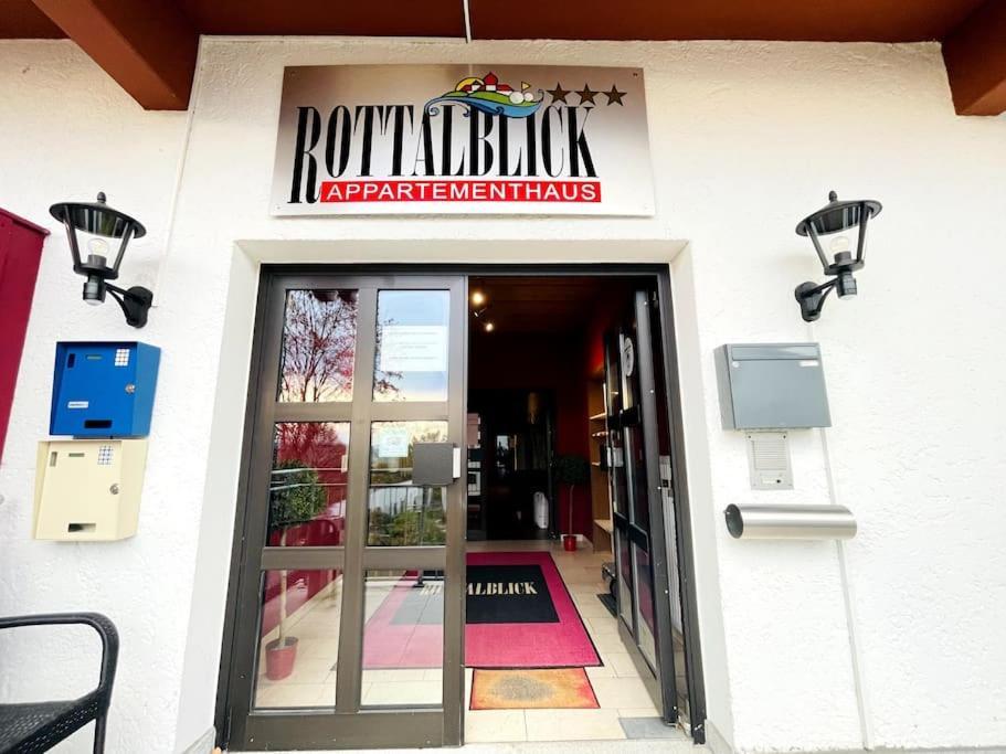 Fewo 20 - Appartement Im Rottalblick - Youngmodern Wohnen, Tiere Willkommen, Bademantelgang Zur Therme, Tv Und Balkon Bad Griesbach Kültér fotó