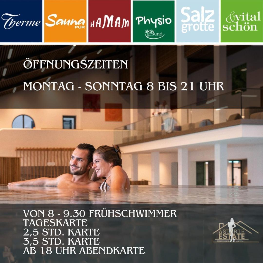 Fewo 20 - Appartement Im Rottalblick - Youngmodern Wohnen, Tiere Willkommen, Bademantelgang Zur Therme, Tv Und Balkon Bad Griesbach Kültér fotó
